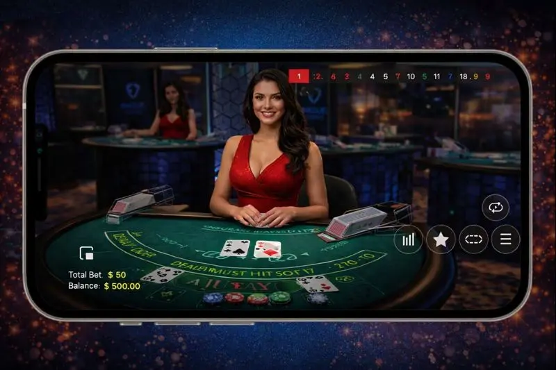 TWCBet Casino Live Dealer on Mobile