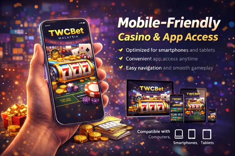 TWCBet Casinno for Mobile App