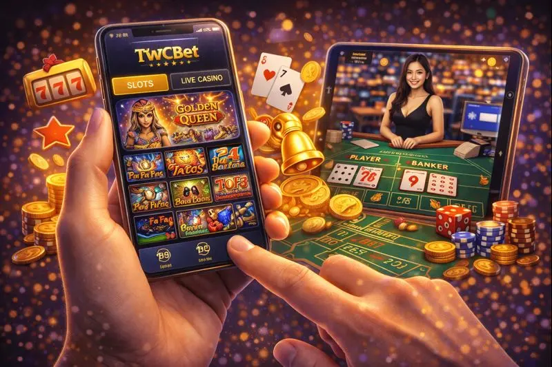 TWCBet Casino Mobile Slots and Live Dealer